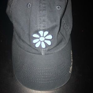 Navy Life is Good Baseball Hat with Daisy